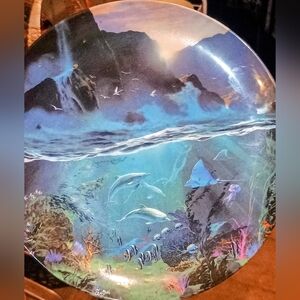 Oceanic Serenity Decorative Plate